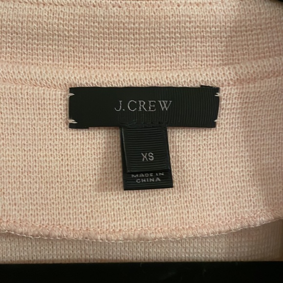 Classic wool sweater blazer from J.Crew in pale pink - Picture 2 of 2